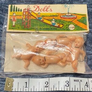 Vintage Mini Doll Babies Set